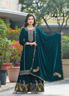 Zeenat By Afsana Velvet Embroidery Readymade Suit Exporters In India